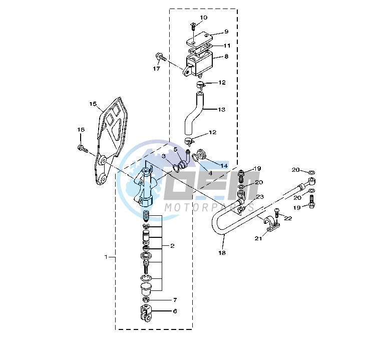 REAR MASTER CYLINDER