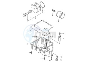 YZF R6 600 drawing OIL CLEANER