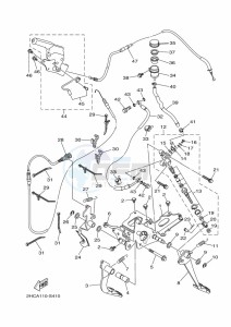 YXZ1000E YXZ1000R (B5JG) drawing PEDAL WIRE