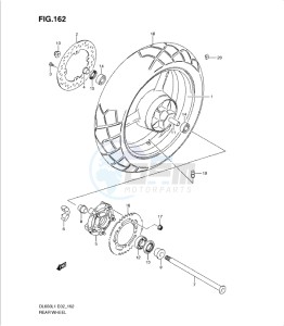 DL650 drawing REAR WHEEL (DL650L1 E19)