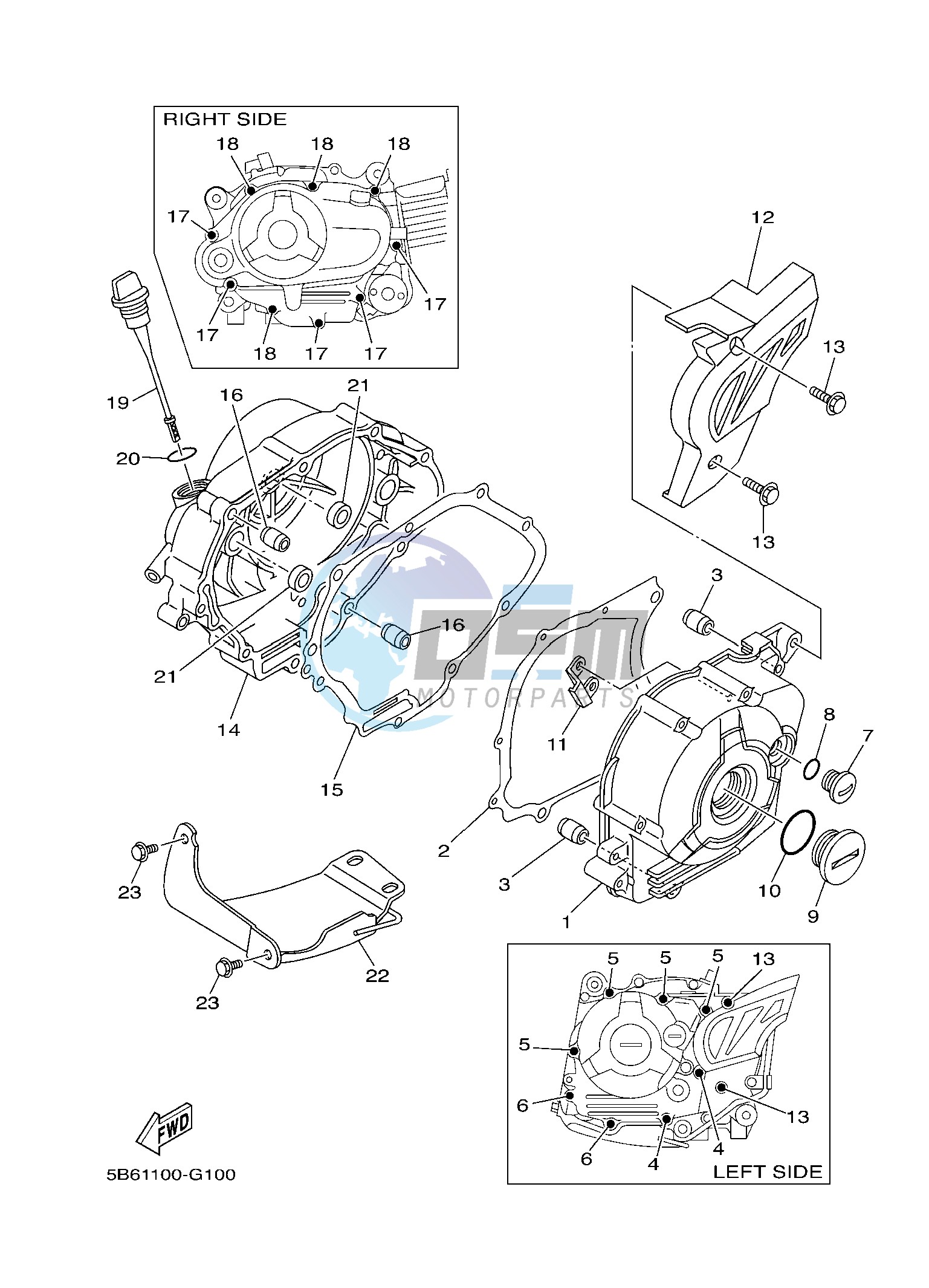 CRANKCASE COVER 1