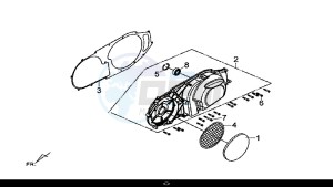 MAXSYM 600 I ABS EXECUTIVE (LX60A4-EU) (E4) (L7-M0) drawing L. CRANK CASE COVER