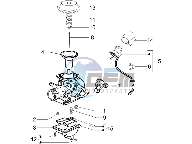 Carburetors components