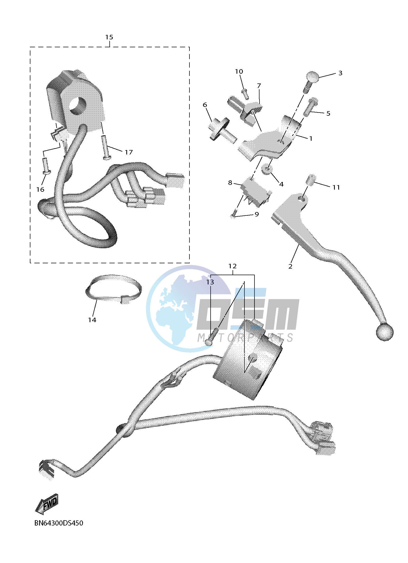 HANDLE SWITCH & LEVER