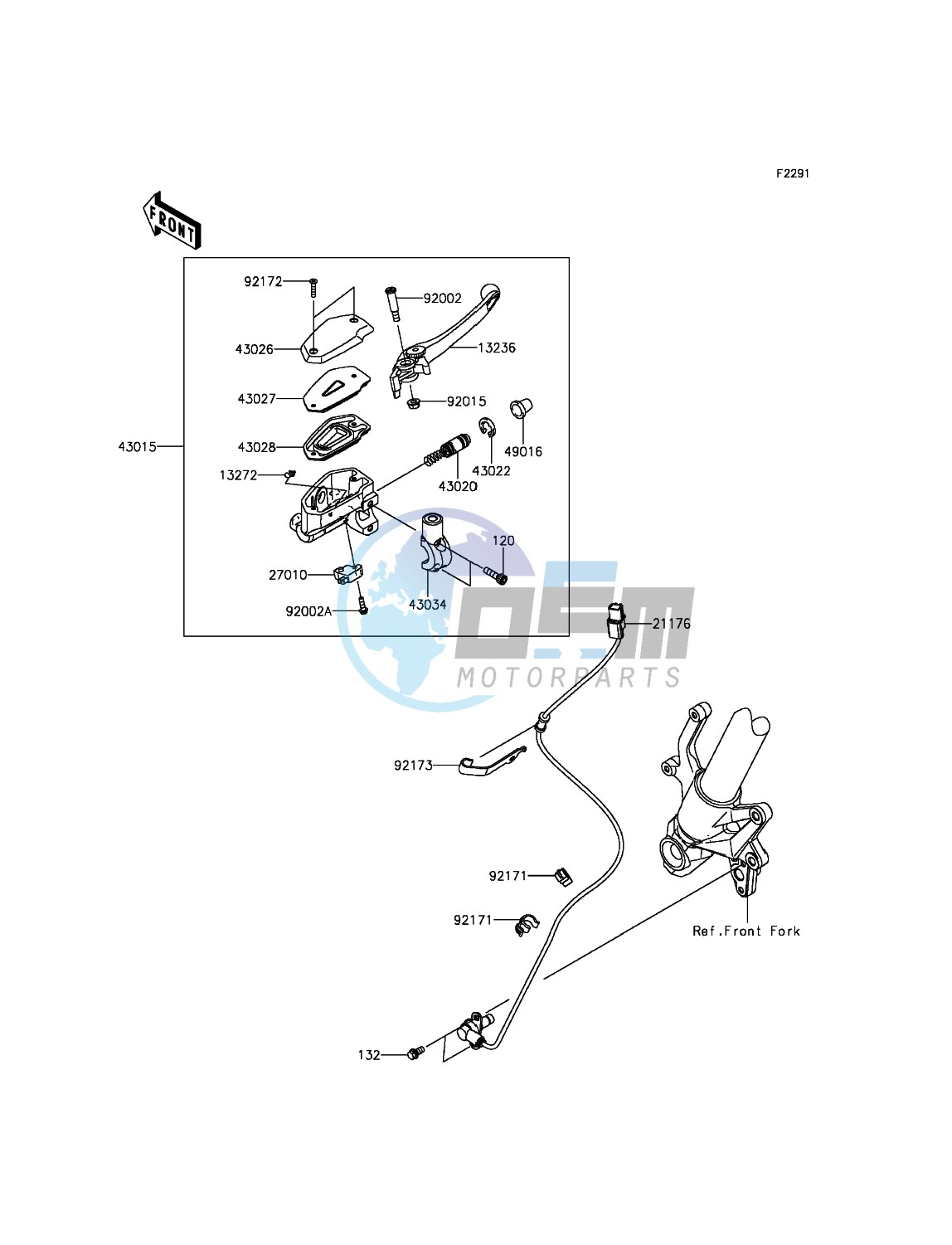 Front Master Cylinder