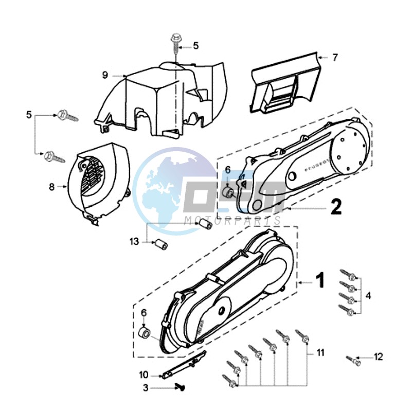 CRANKCASE COVER