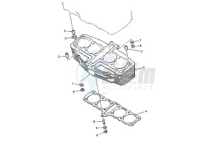 XJR 1300 drawing CYLINDER