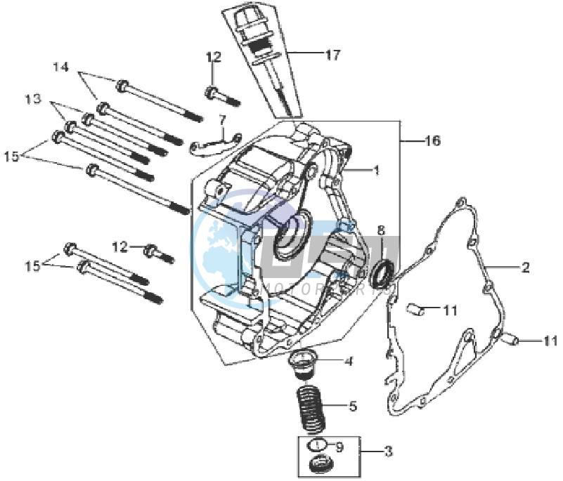 CRANKCASE  RIGHT