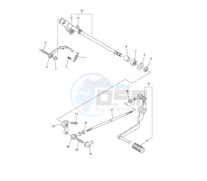 FZ1-NA 1000 drawing SHIFT SHAFT