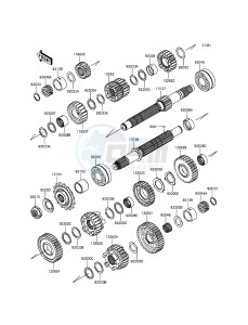 Z800 ABS ZR800DGFA UF (UK FA) XX (EU ME A(FRICA) drawing Transmission