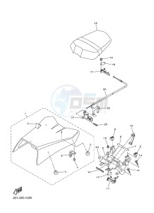 FZ1-N FZ1 (NAKED) 1000 (1EC4 1EC5 1EC6) drawing SEAT