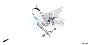 TRX250TME FOURTRAX RECON Europe Direct - (ED) drawing CAM CHAIN/TENSIONER