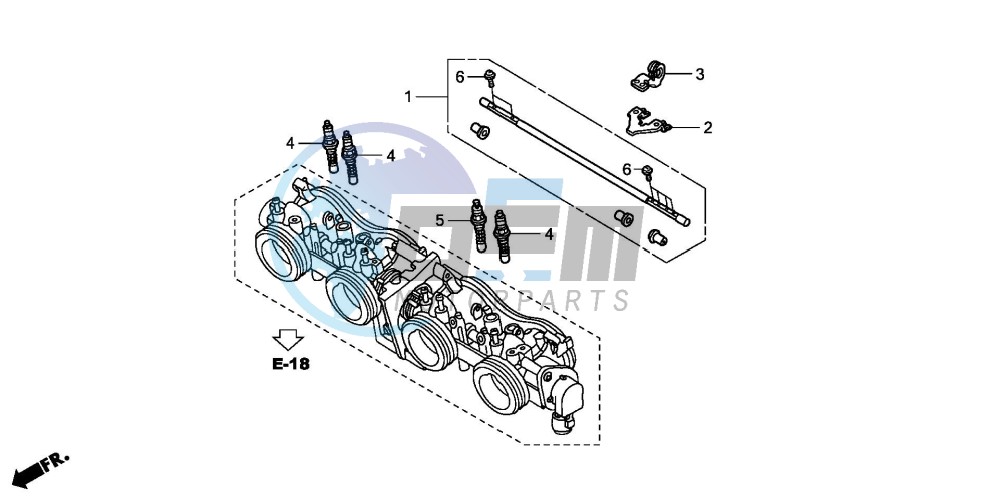 THROTTLE BODY (COMPONENT PARTS)