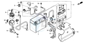 ST1300A drawing BATTERY