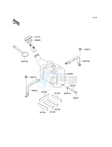 JT 900 D [900 STX] (D1) [900 STX] drawing OIL TANK