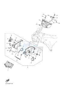 YZF-R1 998 R1 (2CR1 2CR2) drawing INTAKE 3