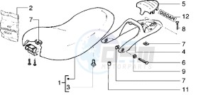 Liberty 50 2t drawing Saddle - carrier