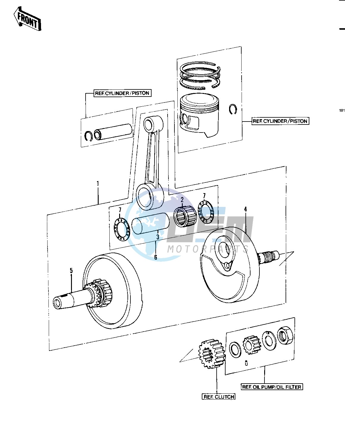 CRANKSHAFT -- 82 A1- -