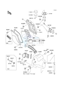 KEF 300 B [LAKOTA SPORT] (B1-B3) [LAKOTA 300 SPORT] drawing AIR CLEANER