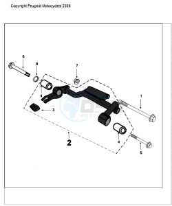 TWEET 50 V drawing ENGINEMOUNT