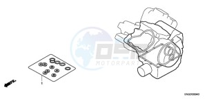 VT750C9 Australia - (U / MME) drawing GASKET KIT B