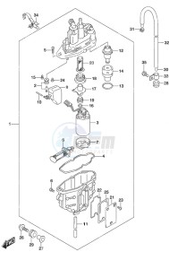 DF 140A drawing Fuel Vapor Separator