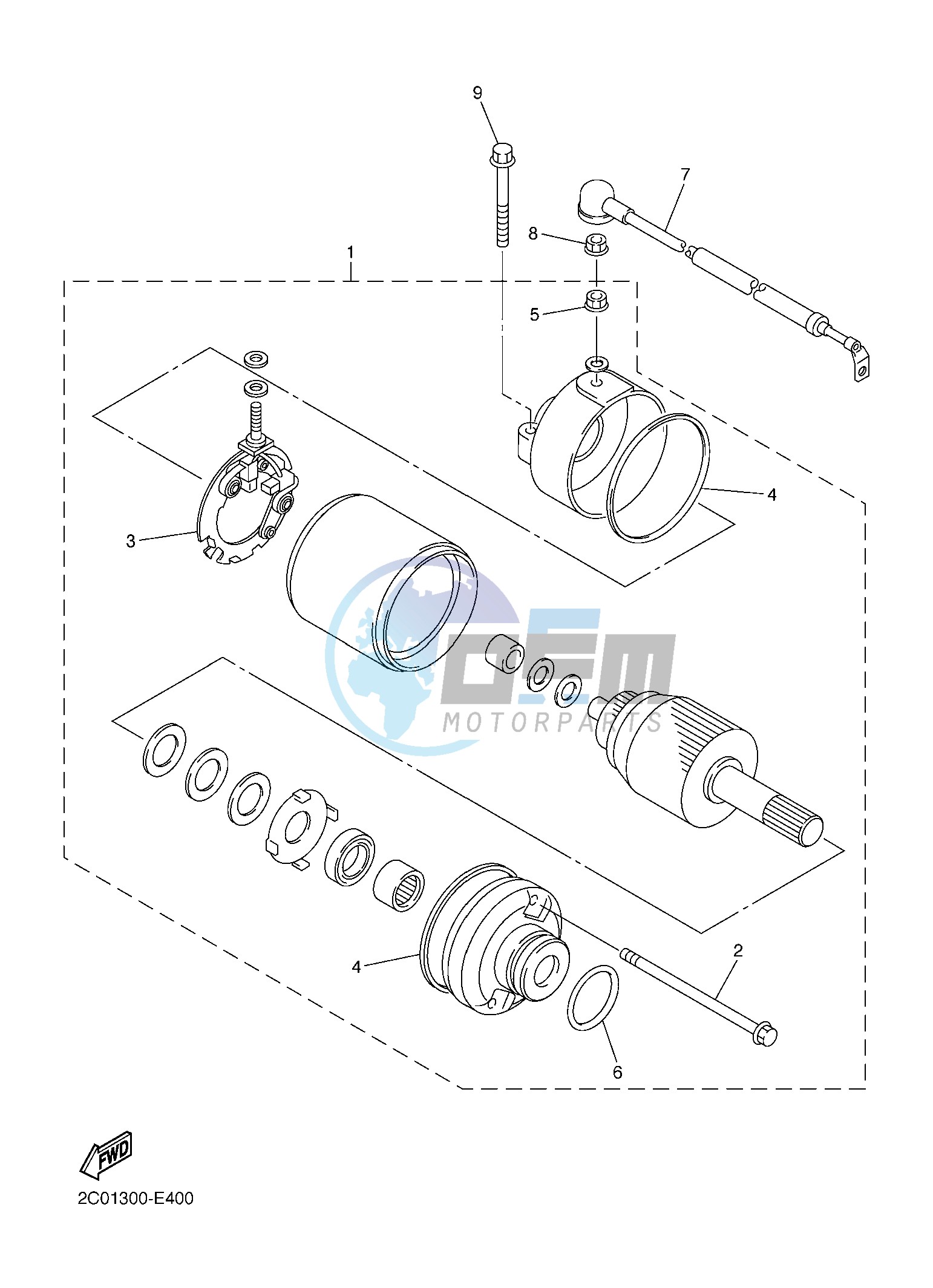 STARTING MOTOR