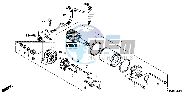 STARTER MOTOR