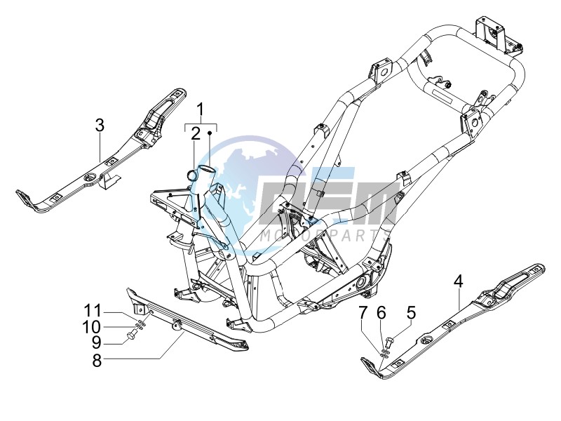 Frame bodywork