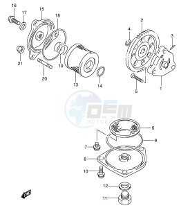 LT-F160 (P28) drawing OIL PUMP FUEL PUMP