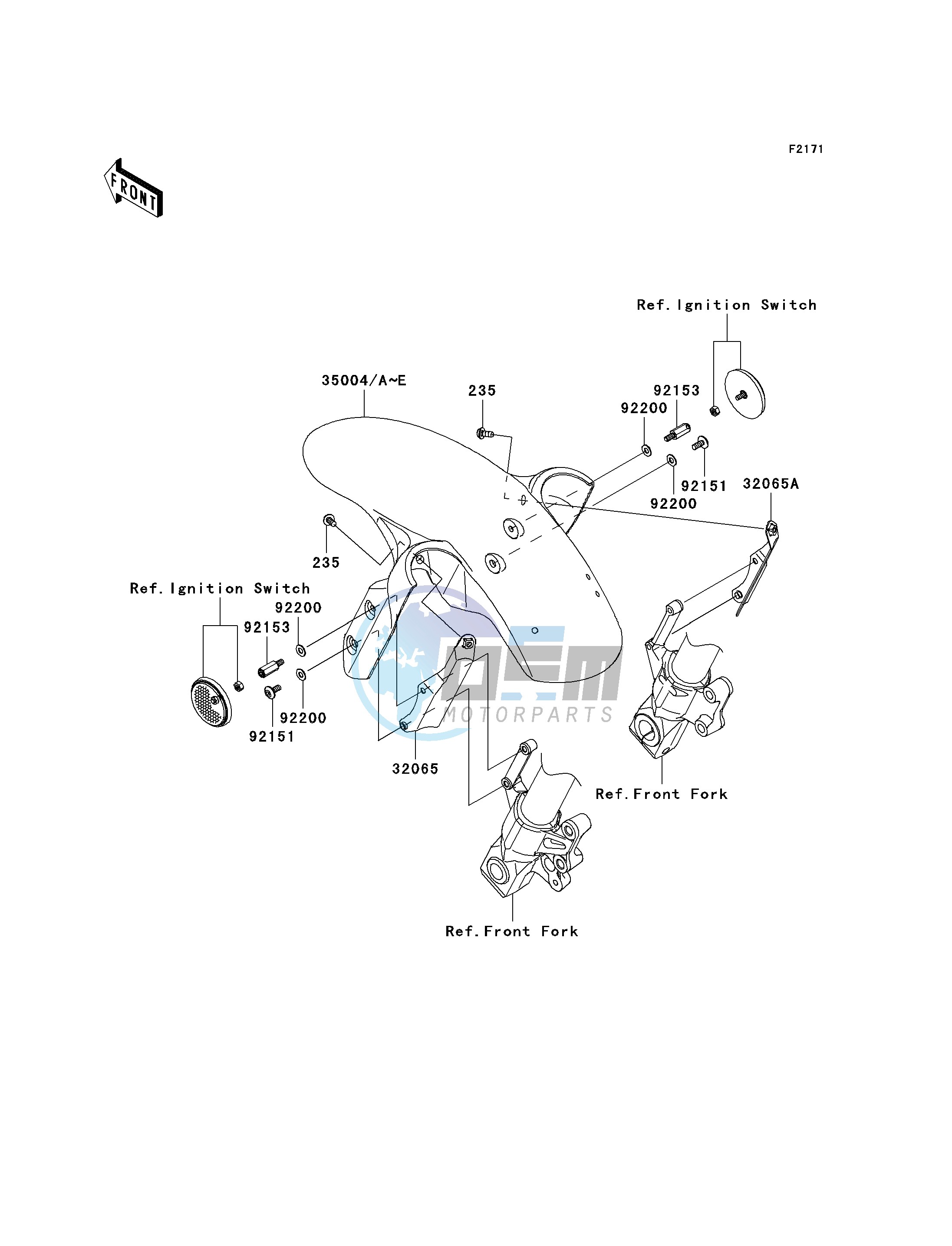 FRONT FENDER-- S- -