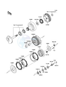 KLX110 KLX110CCF EU drawing Clutch