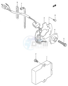 GSX600F (E28) Katana drawing SIGNAL GENERATOR