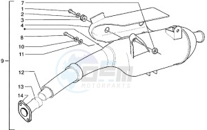 DNA 125 drawing Silencer