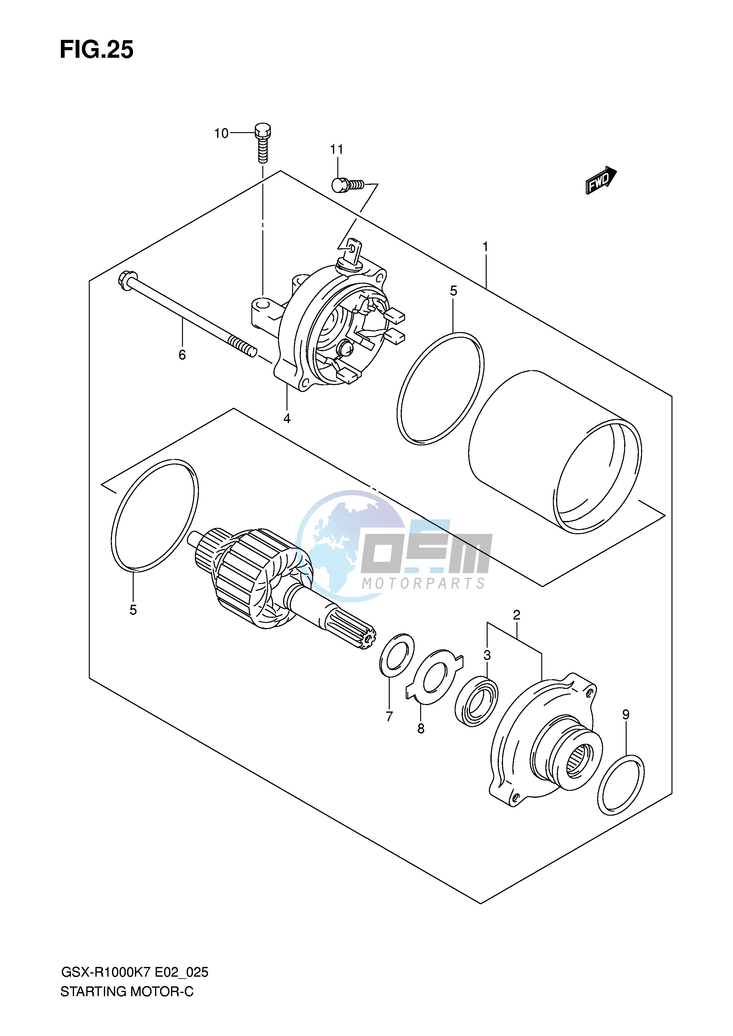 STARTING MOTOR