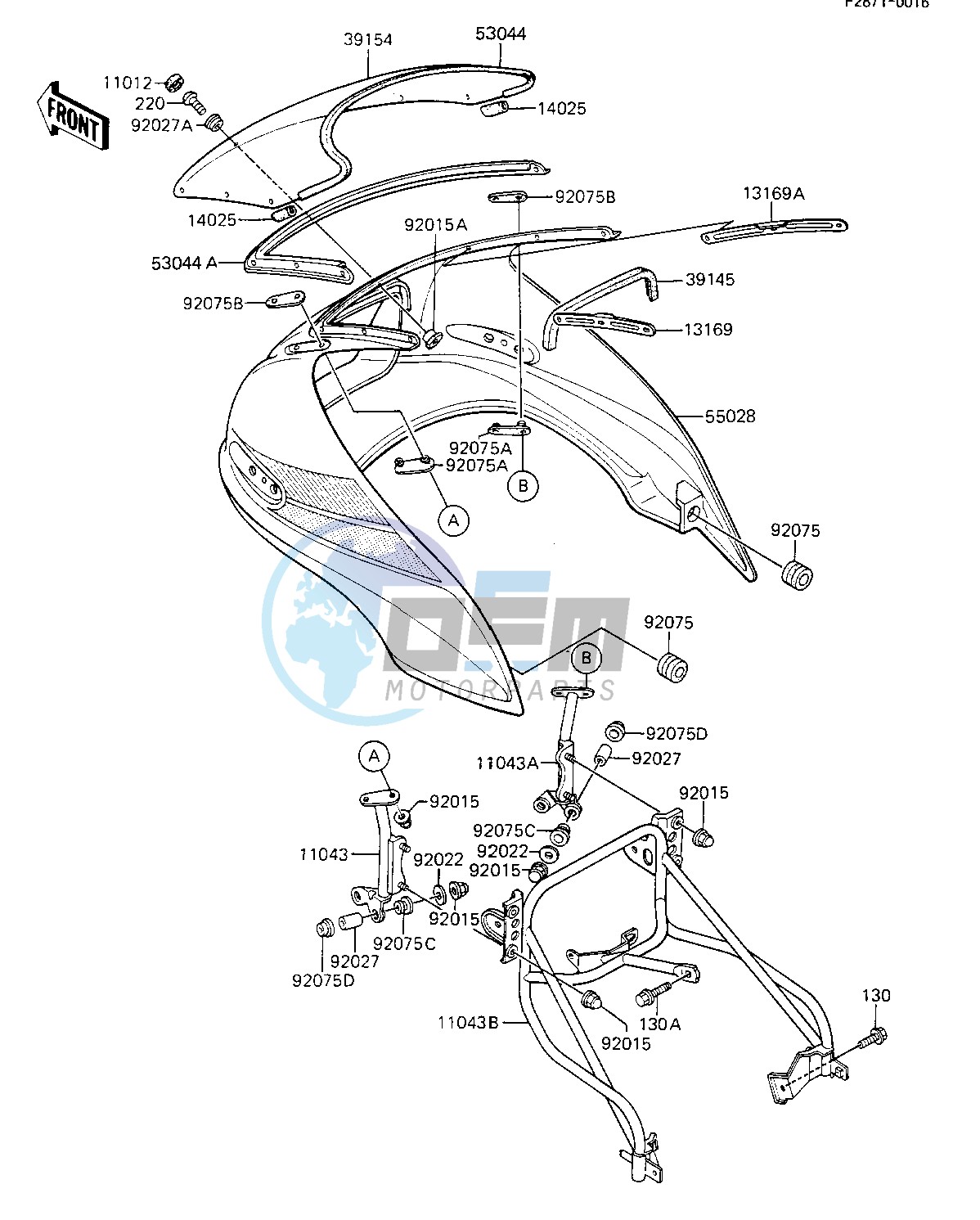 FAIRING -- ZX1100-A1- -