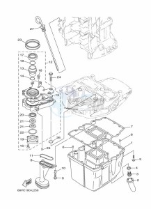 F100BETL drawing VENTILATEUR-DHUILE