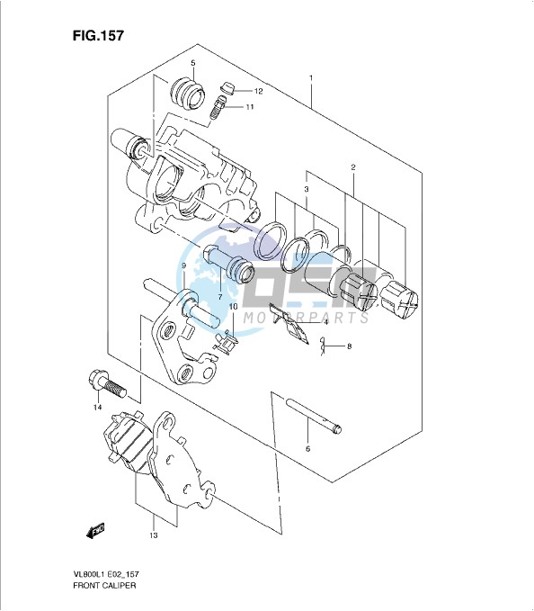 FRONT CALIPER