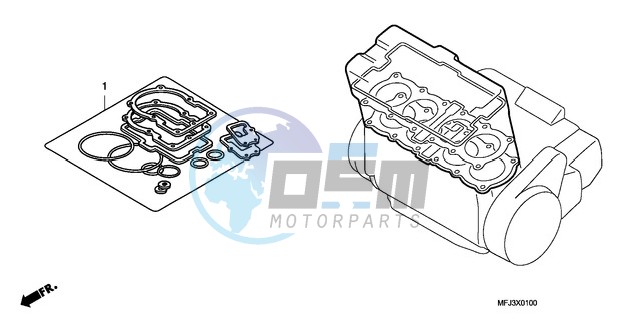 GASKET KIT A