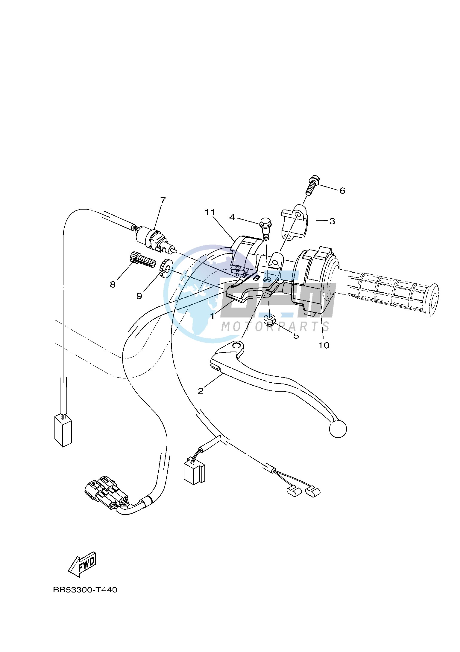 HANDLE SWITCH & LEVER