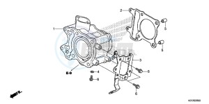 SH125D SH125i UK - (E) drawing CYLINDER