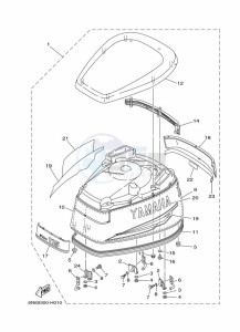 115CETOL drawing FAIRING-UPPER