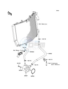 ZZR1400_ABS ZX1400FEF FR GB XX (EU ME A(FRICA) drawing Oil Cooler