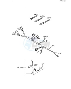 KLF 110 A [MOJAVE 110] (A1-A2) [MOJAVE 110] drawing CHASSIS ELECTRICAL EQUIPMENT