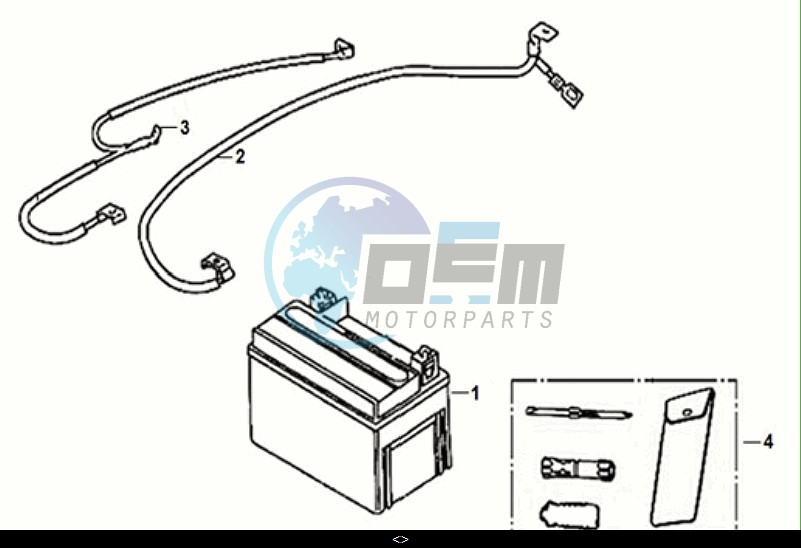 BATTERY - TOOL BOX