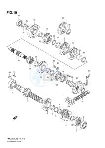 RM-Z 250 drawing TRANSMISSION L0