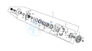 MIO 50 L6 drawing CLUTCH