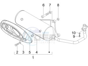 Fly 50 4t drawing Silencer