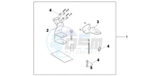 XL1000V9 Europe Direct - (ED) drawing NAVI ATT.