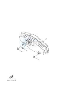 YXM700E YXM700PE YXM700PE (1XP4) drawing METER